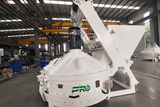 Princíp činnosti planétovej miešačky betónu