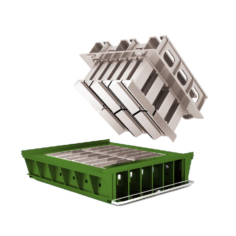 Forma na betónové tehly