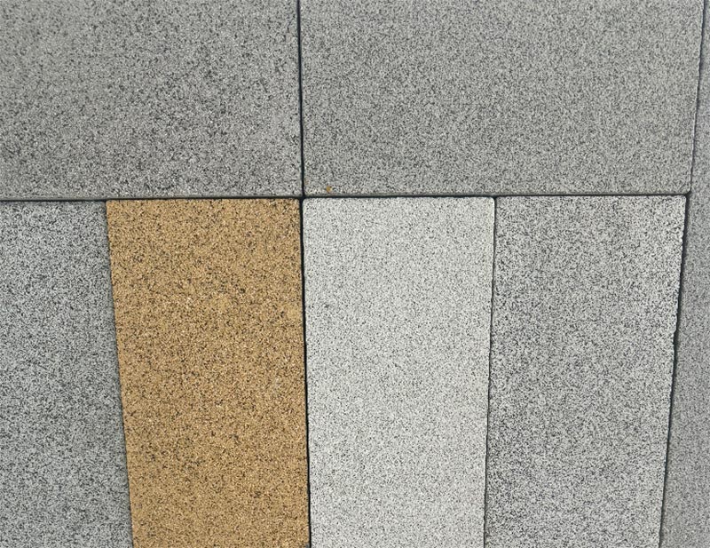 Cement Concrete Brick Automatic Blasting Curling Surface Treatment Machine