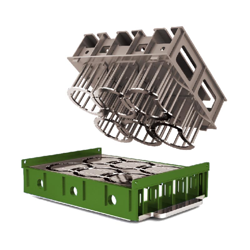 Krajina Betónová Forma na tehly